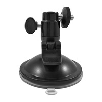 Soporte de Ventosa para Cámara de Coche con Rosca Metálica de 1/4, Accesorios para Cámara, Suministro de Fábrica