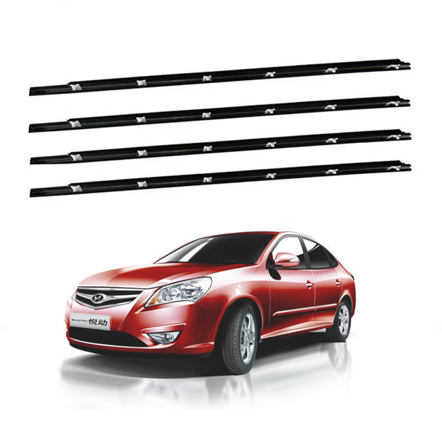 Wholesale Car Window Weatherstrip Seal Belt Trim Weather Strip for Hyundai I30 FD Hatch Sonata Mistra Verna Lafesta IX25 IX35