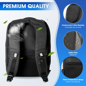 LED <b>Backpack</b> 20-37L Waterproof Laptop Bag with Programmable Screen for Camping and Travel - Product Image 3