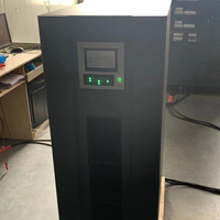 Convertisseur AC triphasé 20 kVA à onde sinusoïdale pure en ligne avec affichage LED pour climatiseur et usage industriel