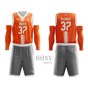 Nuevo Conjunto de Uniformes de Baloncesto Personalizados, Ropa de Equipo con Impresión Sublimada, Camisetas de Baloncesto al por Mayor, Pedidos al por Mayor - Product Image 6