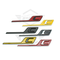 Nouveau Design Voiture Modifié Décoratif Lettre logo Emblème Autocollant Badge pour Mercedes-Benz AMG GLA45S A45S C63S E63S GLC63S GLE63S