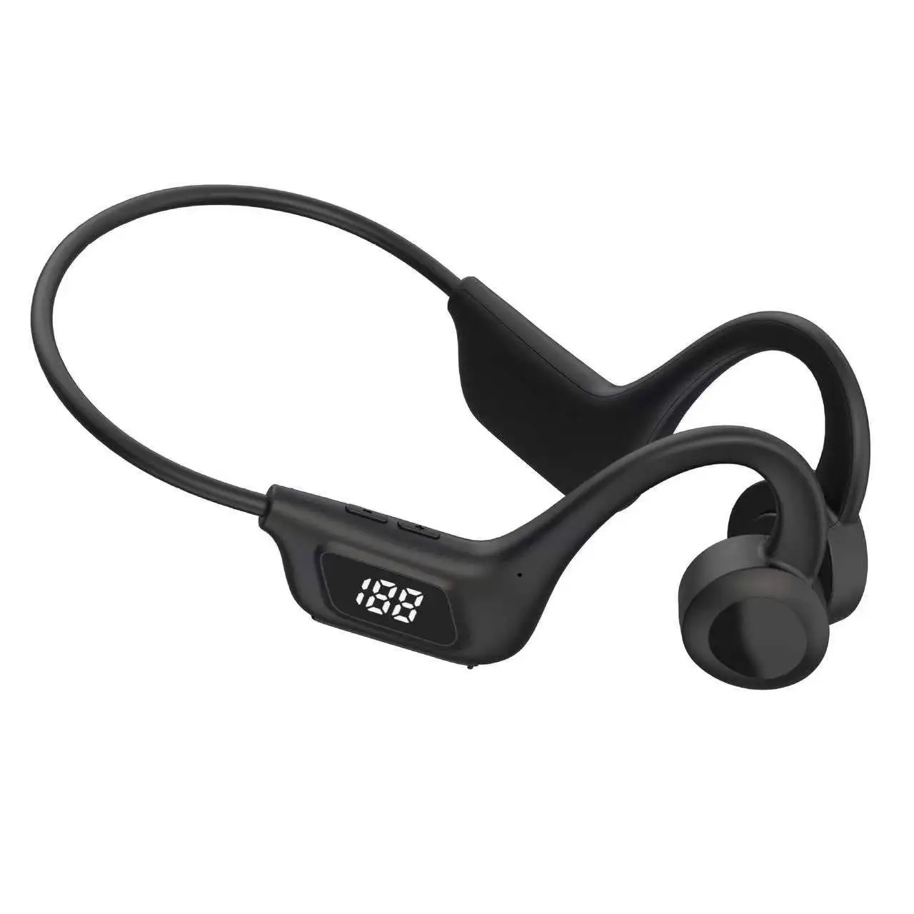 Hot U9 Neckband Sound Stereo Ear Hook Bluetooths Waterproof Bt Wireless Sport Bone Conduction Headphones Earphones Headset