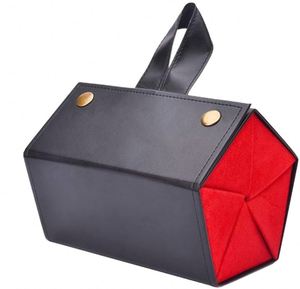 Wholesale Quality Genuine Leather Logo Custom Eyeglass Folding Top <b>Sunglasses</b> Eyewear Case MEIJIN XS127 - Product Image 1