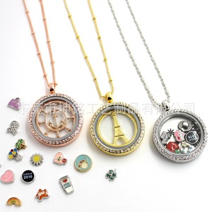 <span class=keywords><strong>Para</strong></span> dijes de esmalte de diseño Original, venta al por mayor, colgante de caja de vidrio DIY que se puede abrir, accesorios pequeños de aleación <span class=keywords><strong>para</strong></span> joyería infantil - Product Image 2