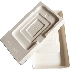 कागज biodegradable recyclable पर्यावरण ढाला लुगदी पैकेजिंग के लिए सेल फोन के लिए ट्रे कागज लुगदी पैकेजिंग इलेक्ट्रॉनिक्स