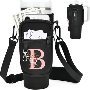 Tùy chỉnh Neoprene 30/40 Oz Stanley cup chủ với vai điều chỉnh & dây đeo cầm tay và túi điện thoại cách điện - Product Image 2