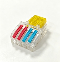 Connecteur de raccordement rapide LT-T24 en cuivre isolé de type T 32A 450V pour ligne de branche multi-canaux pour l'éclairage