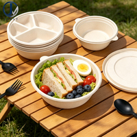 Boîte à dessert jetable en PET de qualité alimentaire, biodégradable, compostable, résistante aux micro-ondes, étanche, avec impression de logo personnalisée en relief