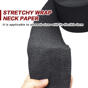Factory Direct Sale White Disposable Stretchy Barber Neck Strips Salon Hair Cutting Neck <b>Roll</b> Paper - Product Image 4