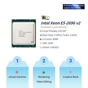 इंटेल एक्स के लिए नया X79-VG6 डेस्कटॉप मदरबोर्ड किट ई 5 2696 v2 cpu के साथ 4 dddr3 ec राम स्लॉट डबल चैनल समर्थन - Product Image 2