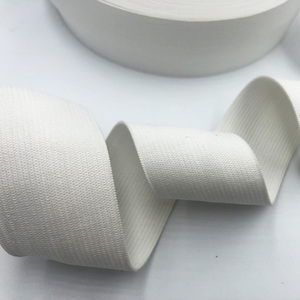 Móc đàn hồi ban nhạc màu đen và trắng Crochet đàn hồi ban nhạc đồng bằng đan phẳng chiều rộng cao ban nhạc đàn hồi - Product Image 2