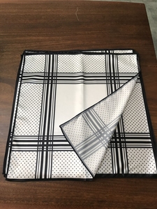 ผ้าพันคอแฟชั่นผ้าไหมชีฟองพิมพ์ลายจุดดีไซน์คลาสสิก - Product Image 5