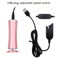 Vente en gros OEM - Appareil électrique pour éliminer les callosités des pieds - Outil de pédicure en alliage d'aluminium - Contrôle de la vitesse 500 tr/min - Charge USB - Utilisation domestique - CE RoHS