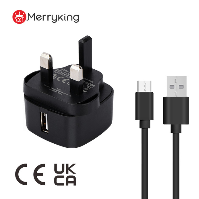 UKCA CE CB GS Certification UK Plug 5V 2A 12V1A 9V1A 7.5V2A Micro USB Charger Block USB Wall Charger UKCA Power Adapter