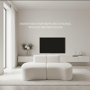 Sofá Compacto en Línea Recta que Ahorra Espacio, Sofá Cama Modular Convertible Tapizado en PU Resistente con Relleno de Espuma - Product Image 4