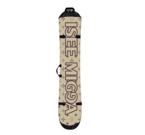 Lightweight Premium Snowboard Protection Sleeve Soft Padded Nylon Cover Completely Waterproof Durable Eco-Friendly <b>Ski</b> - Product Image 1