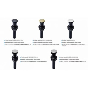 Thiết kế hiện đại <span class=keywords><strong>pop</strong></span>-<span class=keywords><strong>up</strong></span> lưu vực Chất Thải Bồn Rửa cống với tràn bấm vào Clack rửa lưu vực cống - Product Image 4