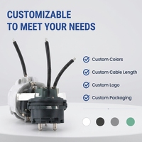 Komponen Listrik Soket Tipe J untuk Elektronik Rumah Pintar, Sakelar Timer, Meter Daya, Smart Plug, Produsen OEM ODM