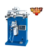 Máquina de Serigrafía Semiautomática para Vasos de Vidrio, Velas y Envases de Aromaterapia, Suministro de Fábrica desde China
