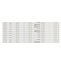 Rétroéclairages TV pour moniteur Dahua 55T1, barre lumineuse LED 55 pouces, aluminium IP66, modèle 4708-K55WD9-A2217N01, bandes de rétroéclairage LED pour TV