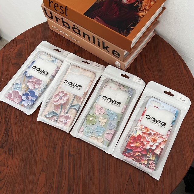 Luxury Shockproof Transparent PC Hard Mobile Phone Cases for iphone for iphone Z Flip 4 5 6 7 Protective Folding Case