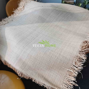 100% natürliches <span class=keywords><strong>Palm</strong></span> blatt Material Blatt Raffia Stroh faser matten für Möbel - Product Image 5