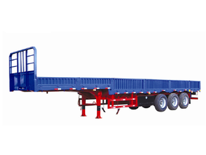 Approvisionnement direct d'usine Meilleure qualité 60 tonnes d'acier Semi-<span class=keywords><strong>remorque</strong></span> Panneau latéral chinois Remorques automatiques de camion à 3 essieux à vendre - Product Image 5