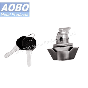 AOBO Puerta de armario industrial de acero inoxidable Perilla de ala cuarto de vuelta AISI 316 Cerradura de leva con llave <span class=keywords><strong>1333</strong></span> - Product Image 6