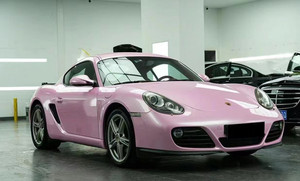 Film de protection pour voiture en PVC rose fleur de cerisier, haute brillance, résistant aux UV/IR, imperméable, protégeant la peinture de la voiture - Product Image 3