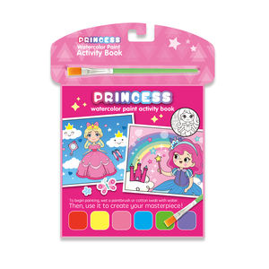 Livre d'activités <span class=keywords><strong>de</strong></span> peinture à l'aquarelle pour enfants sur le thème des sirènes, à faire soi-même, jouets <span class=keywords><strong>de</strong></span> <span class=keywords><strong>dessin</strong></span>, ensemble écologique - Product Image 4