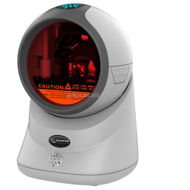 Barcode Scanner Machine Hands-free Omnidirectional Supermarket Barcode Scanner