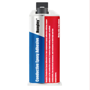 Adhésif époxy conducteur argenté AB résine époxy poudre de cuivre adhésif conducteur pour semi-conducteur de l'industrie électronique - Product Image 1