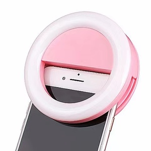 Selfie LED Ring Fill Light telefono portatile 28 LED Selfie Light 3 Level lighting Clip ad anello emettitore di luce per <span class=keywords><strong>Xiaomi</strong></span> IPhone - Product Image 3