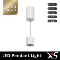 Spot lumineux LED à lentille convexe avec angle de faisceau de 60°, CRI 90, design moderne, dimmable