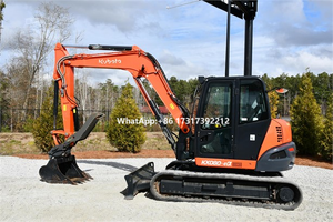 Excavatrice d'occasion de marque japonaise de premier plan Kx080-4, modèle Kx080-4, pour travaux de terrassement, à vendre au Japon, hydraulique de marque japonaise de premier plan - Product Image 3