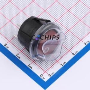 RT-S02-117-R4NBR2C DC Rocker Switch Through hole Component (THT),P=7mm Switch 20.2mm 21.1mm Concave Bend Without - Product Image 1