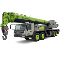 Grue SANY STC1000 d'occasion pour charges lourdes, grue sur camion SANY de 100 tonnes, équipement de levage haute capacité pour l'installation d'éoliennes
