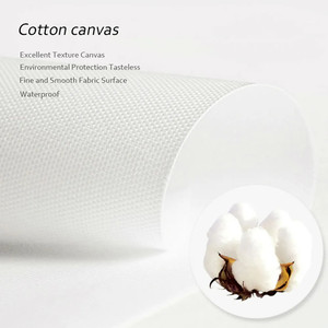 Poster di tela donna fiore - Product Image 2