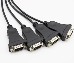 Câble Série USB 2.0 AM vers DB9 Femelle RS232 de Haute Qualité avec Gaine en PVC et Puce FTDI PL2303 pour Applications Microphone et Moniteur - Product Image 2