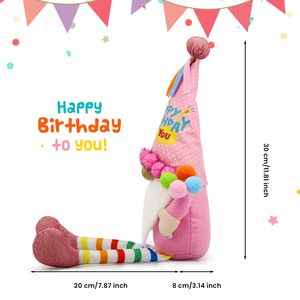 Idee regalo di buon <span class=keywords><strong>compleanno</strong></span> decorazioni di <span class=keywords><strong>compleanno</strong></span> regali divertenti gnomi regali Pafu buon <span class=keywords><strong>compleanno</strong></span> per le donne per i suoi migliori amici - Product Image 2
