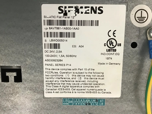 1 Stück Brandneuer Original-Touchscreen 12 W 6AV7661 - Product Image 3