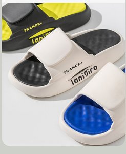 Custom Indoor Unisex <strong>Slides</strong> Slippers Step on Shit Feeling Sandals Casual Flat Sandals EVA Fashion Beach for Women and Man - Product Image 5