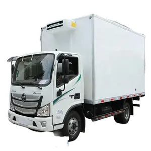 포톤 랜드 5 톤 미니 냉장 밴 트럭 냉동고 화물 트럭