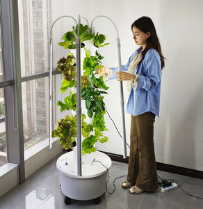 Hot Bán Nhà Sử Dụng Trong Nhà Thủy Canh Vườn Tháp Nutraponics Thủy Canh Tháp Cho Rau - Product Image 1