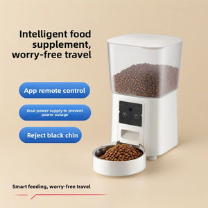 Automatische Voerbak 5,5L Grote Capaciteit Slimme Tijdgestuurde Portievoeding Dubbele Bak Ontwerp Anti-Verstopping Oplaadbaar voor Honden - Product Image 5