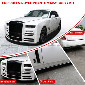 Kit de carrosserie pour Rolls Royce Phantom 8ème génération, mise à niveau au style MSY, pare-chocs avant, jupes latérales, embouts d'échappement, ailes, spoiler arrière - Product Image 4