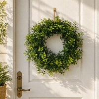 Guirlande suspendue tropicale en herbe artificielle LingKai, fleur en plastique pour la décoration de la maison, du jardin, de Noël, de la remise des diplômes et du printemps