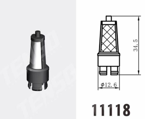 Universal 11118 Fuel Injector Repair kit micro filter injector