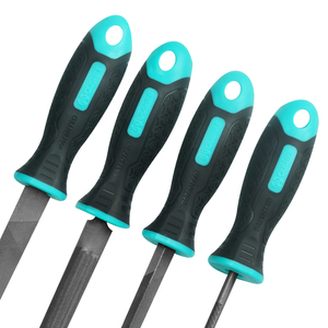 Hot Bán 4Pcs Carbon Thép Phẳng Vòng Nửa Vòng Tam Giác Vuông Gring Tập Tin Bộ - Product Image 6